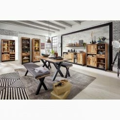 Ridgevalley Buffet haut Priay - Imitation mélèze / Graphite -loftscape Boutique 1000220678 200819 06355000075 MOOD DETAILS P000000001000220678 mood