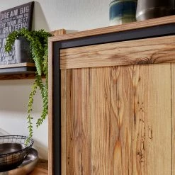 Ridgevalley Ensemble meubles TV Priay III (4 élém.) - Avec éclairage - Imitation mélèze / Graphite -loftscape Boutique 1000221769 200831 14271800043 DETAILS P000000001000221769