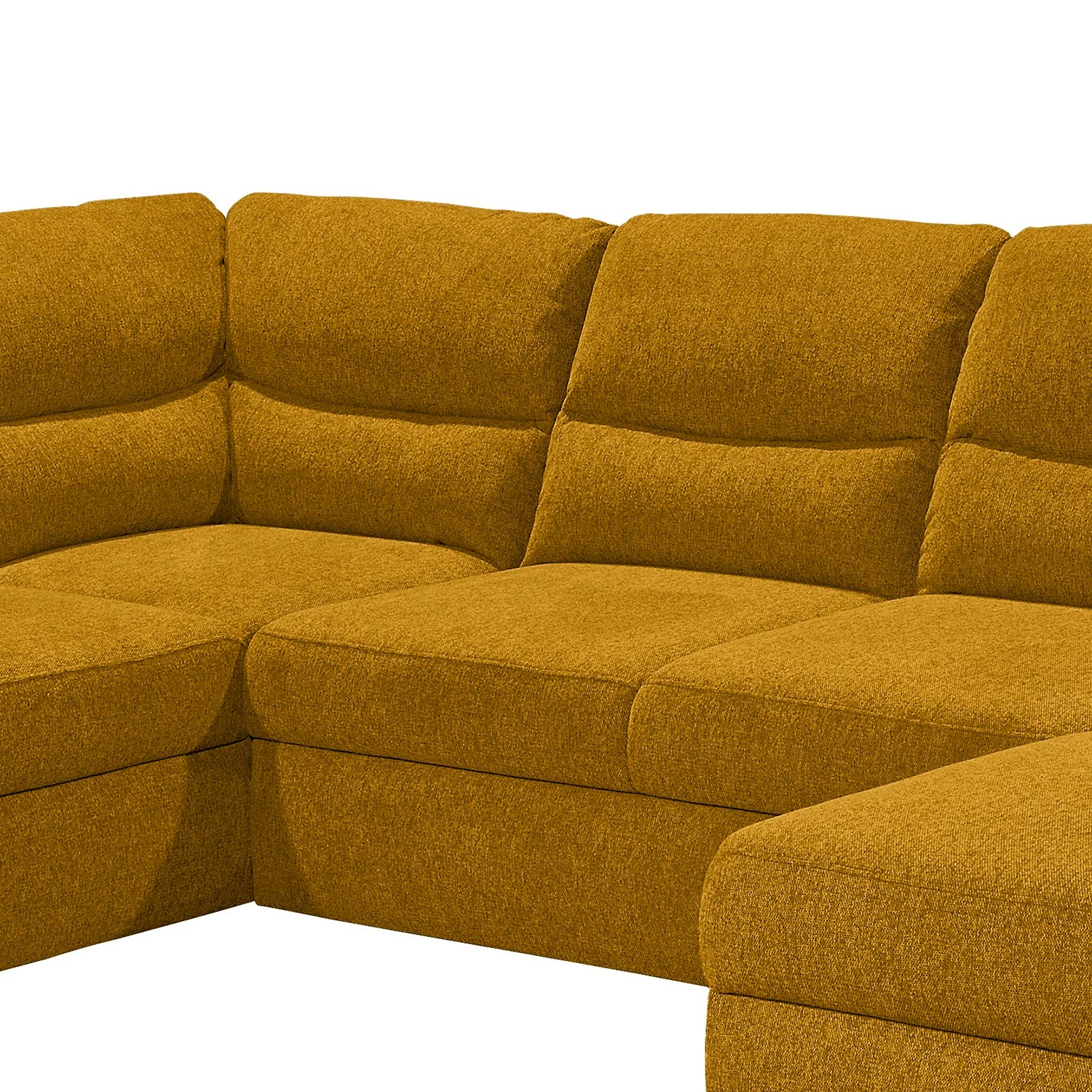 Fredriks Canapé panoramique Caldwell - Tissu - Tissu Roge: Safran - Méridienne longue à gauche (vue de face) 11 Fredriks Canapé panoramique Caldwell - Tissu - Tissu Roge: Safran - Méridienne longue à gauche (vue de face) – Image 9