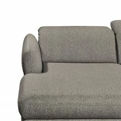 Fredriks Canapé panoramique Glenmoore - Tissu - Tissu Ganum: Gris minéral - Méridienne courte à gauche / longue à droite (vue de face) -loftscape Boutique 1000222220 201113 21121300178 DETAILS P000000001000222220