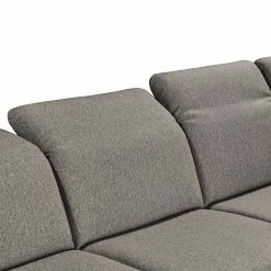 Fredriks Canapé panoramique Glenmoore - Tissu - Tissu Ganum: Gris minéral - Méridienne courte à gauche / longue à droite (vue de face) -loftscape Boutique 1000222220 201113 21122100180 DETAILS P000000001000222220