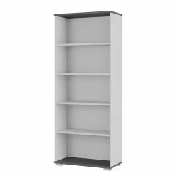 Germania Étagère de bureau GW-Profi 2.0 - Gris clair / Graphite - Hauteur : 200 cm