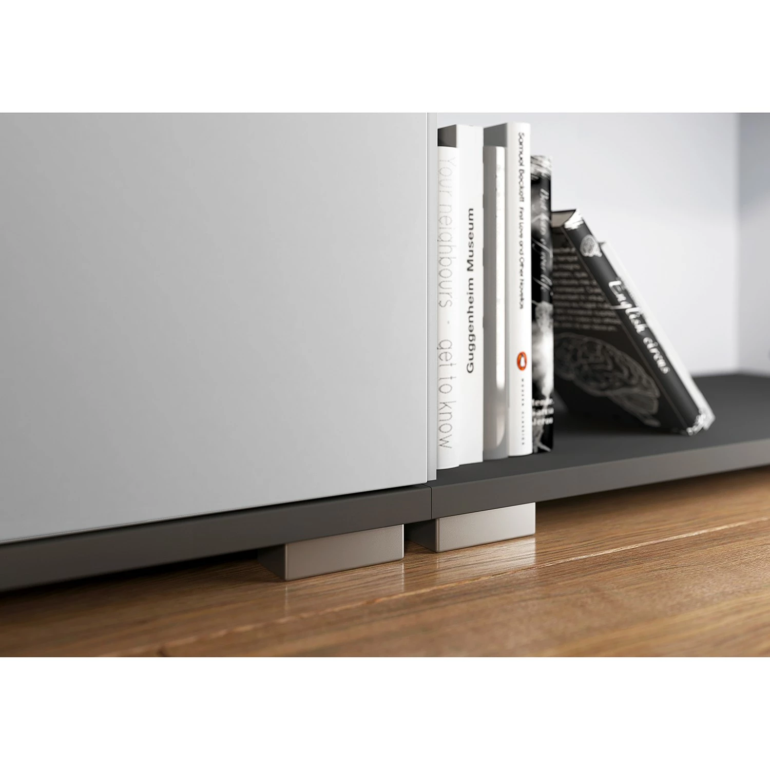 Germania Étagère de bureau GW-Profi 2.0 - Gris clair / Graphite - Hauteur : 200 cm 8 Germania Étagère de bureau GW-Profi 2.0 - Gris clair / Graphite - Hauteur : 200 cm – Image 6