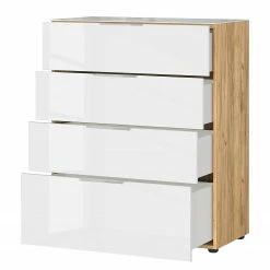 Germania Commode Oakland I - Blanc / Imitation chêne de Navarre 11 Germania Commode Oakland I - Blanc / Imitation chêne de Navarre -loftscape Boutique 1000223278 200826 06233000014 DETAILS P000000001000223278