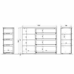 Germania Buffet Oakland I - Blanc -loftscape Boutique 1000223284 200826 06241600063 SKETCH DETAILS P000000001000223284 sketch