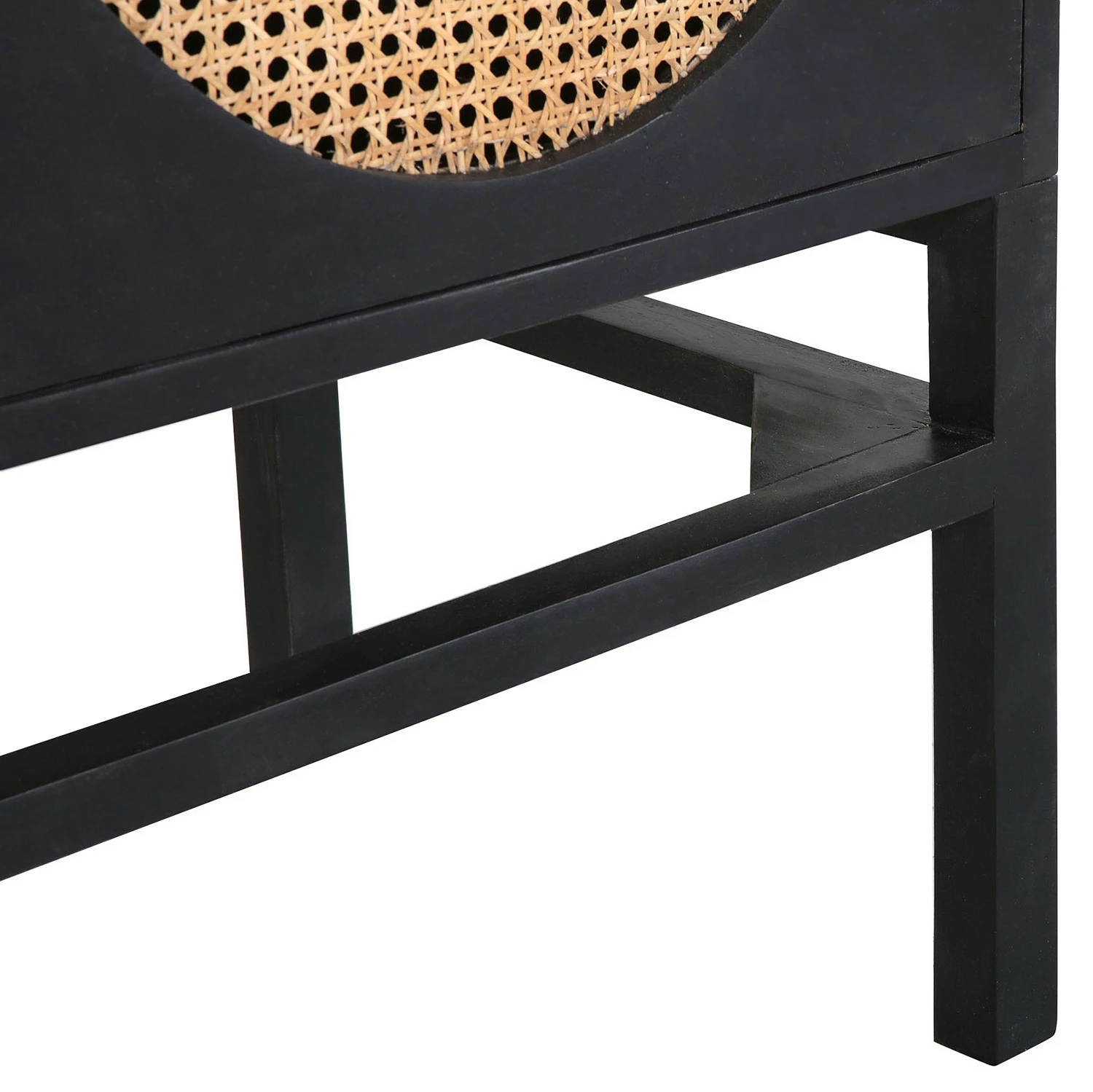 Red Living Armoire Mokena - Cannage / Manguier massif - Naturel / Manguier noir 7 Red Living Armoire Mokena - Cannage / Manguier massif - Naturel / Manguier noir – Image 5