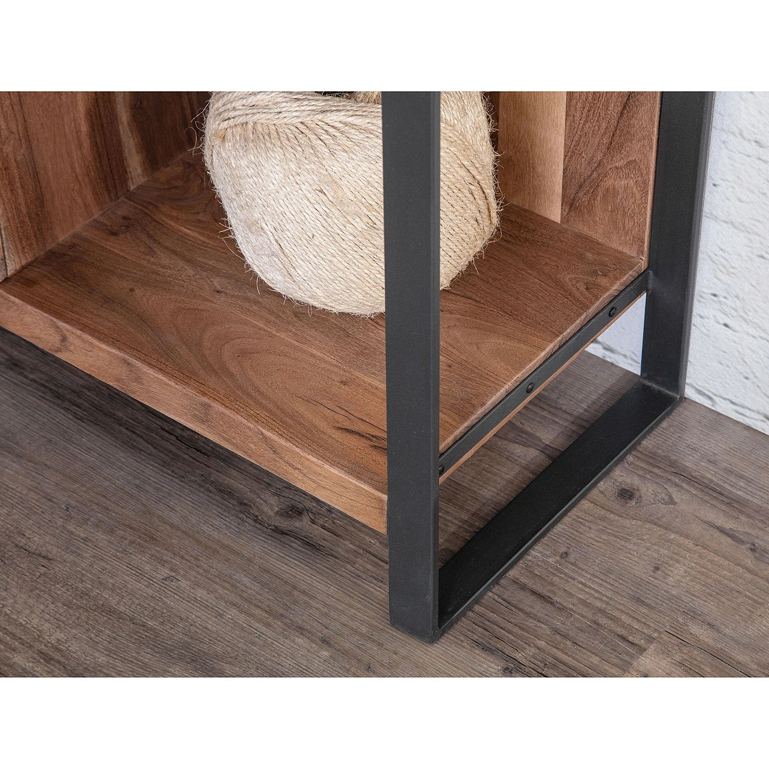 Ars manufacti Buffet haut Leyma - Rotin / Acacia massif - Acacia / Anthracite 8 Ars manufacti Buffet haut Leyma - Rotin / Acacia massif - Acacia / Anthracite – Image 6