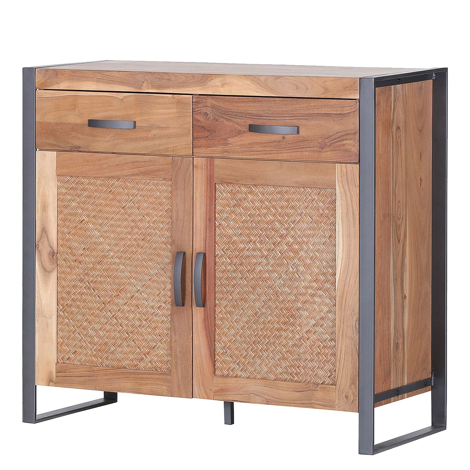 Ars manufacti Commode Levio - Rotin / Acacia massif - Acacia / Anthracite 3 Ars manufacti Commode Levio - Rotin / Acacia massif - Acacia / Anthracite