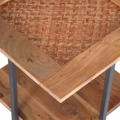 Ars manufacti Bouts de canapé Timba (lot de 2) - Rotin / Acacia massif - Acacia / Anthracite 9 Ars manufacti Bouts de canapé Timba (lot de 2) - Rotin / Acacia massif - Acacia / Anthracite -loftscape Boutique 1000223478 200826 12354300048 DETAILS P000000001000223478