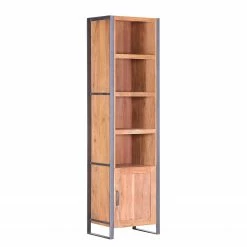 Ars manufacti Étagère Leyma II - Rotin / Acacia massif - Acacia / Anthracite -loftscape Boutique 1000223496 200826 12361600088 DETAILS P000000001000223496