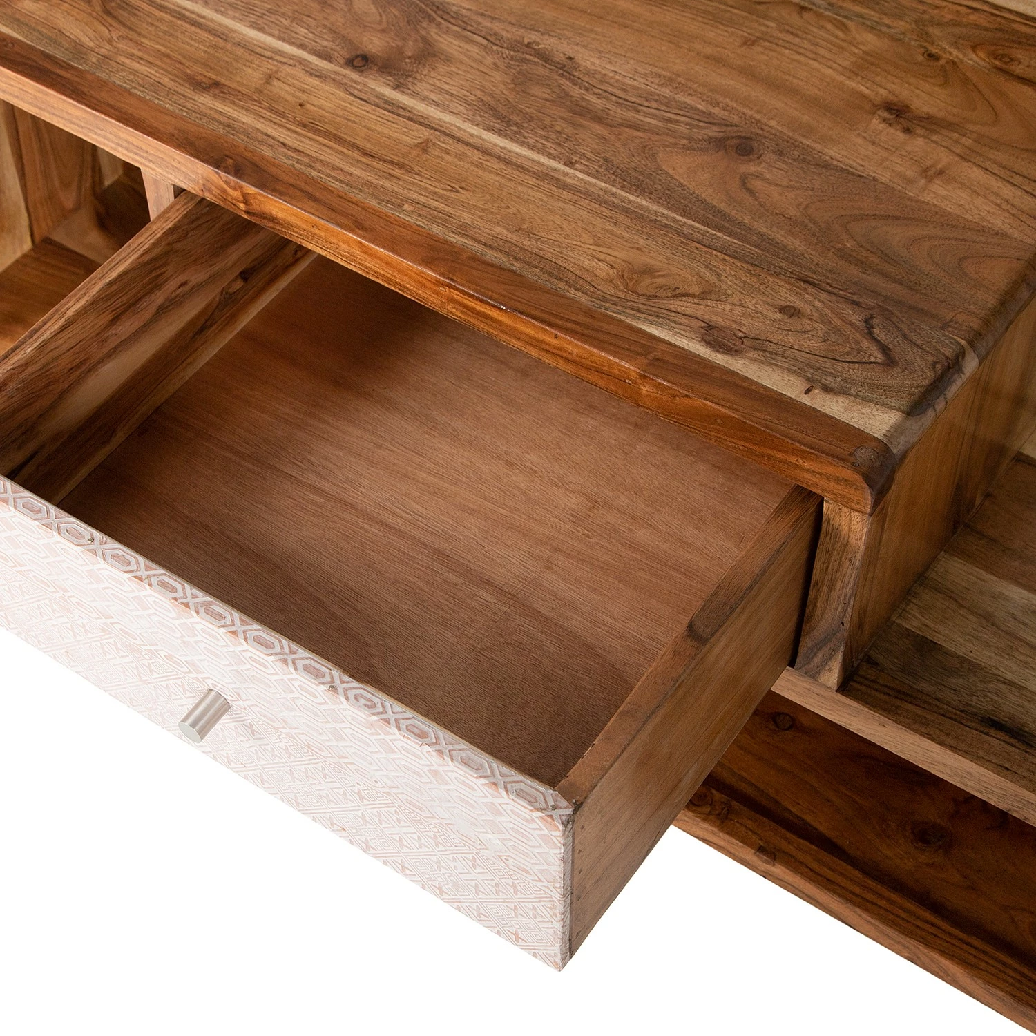 Ars manufacti Table basse Buuda - Acacia massif - Écru / Acacia 15 Ars manufacti Table basse Buuda - Acacia massif - Écru / Acacia – Image 13