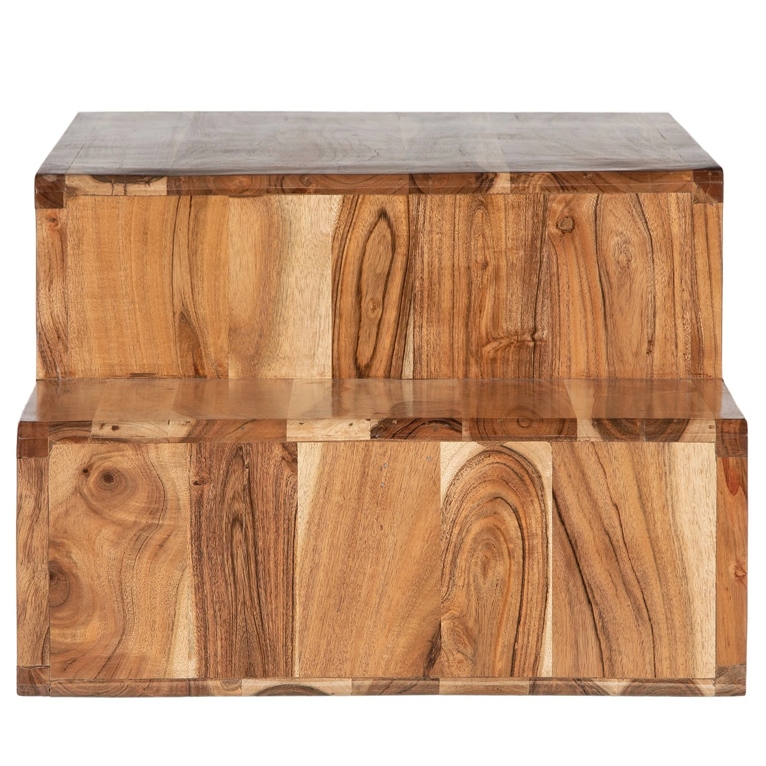 Ars manufacti Table basse Buuda - Acacia massif - Écru / Acacia 9 Ars manufacti Table basse Buuda - Acacia massif - Écru / Acacia – Image 7