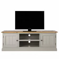 Maison Belfort Meuble TV Lavalle - Partiellement en pin massif - Pin / Gris clair -loftscape Boutique 1000224141 210609 11180800001 DETAILS P000000001000224141