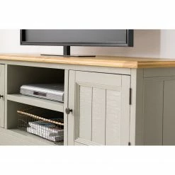 Maison Belfort Meuble TV Lavalle - Partiellement en pin massif - Pin / Gris clair -loftscape Boutique 1000224141 210723 09290000004 DETAILS P000000001000224141