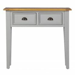 Maison Belfort Console Lavalle - Partiellement en pin massif - Pin / Gris clair -loftscape Boutique 1000224193 210625 12141000012 DETAILS P000000001000224193