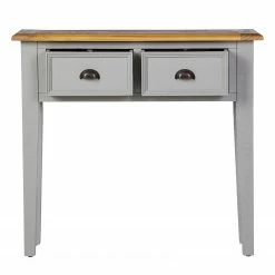 Maison Belfort Console Lavalle - Partiellement en pin massif - Pin / Gris clair -loftscape Boutique 1000224193 210625 12141000014 DETAILS P000000001000224193
