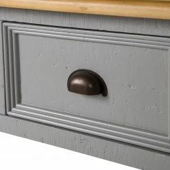 Maison Belfort Console Lavalle - Partiellement en pin massif - Pin / Gris clair -loftscape Boutique 1000224193 210625 12141000015 DETAILS P000000001000224193