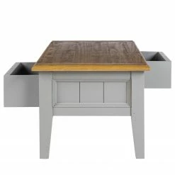 Maison Belfort Table basse Lavalle - Partiellement en pin massif - Pin / Gris clair 20 Maison Belfort Table basse Lavalle - Partiellement en pin massif - Pin / Gris clair -loftscape Boutique 1000224194 210617 12205200013 DETAILS P000000001000224194