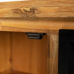 Ars manufacti Buffet Urban Industry I - Partiellement en acacia massif / Métal - Acacia / Noir -loftscape Boutique 1000224201 210908 15541900009 DETAILS P000000001000224201