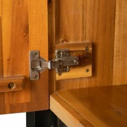 Ars manufacti Buffet Urban Industry I - Partiellement en acacia massif / Métal - Acacia / Noir -loftscape Boutique 1000224201 210908 15541900013 DETAILS P000000001000224201