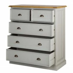 Maison Belfort Commode Lavalle II - Partiellement en pin massif - Pin / Gris clair -loftscape Boutique 1000224203 210623 13275600010 DETAILS P000000001000224203