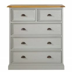 Maison Belfort Commode Lavalle II - Partiellement en pin massif - Pin / Gris clair -loftscape Boutique 1000224203 210623 13275600011 DETAILS P000000001000224203