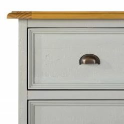 Maison Belfort Commode Lavalle II - Partiellement en pin massif - Pin / Gris clair -loftscape Boutique 1000224203 210623 13275600013 DETAILS P000000001000224203