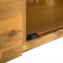 Ars manufacti Meuble TV Urban Industry II - Partiellement en acacia massif / Métal - Acacia / Noir -loftscape Boutique 1000224206 210914 09461100007 DETAILS P000000001000224206