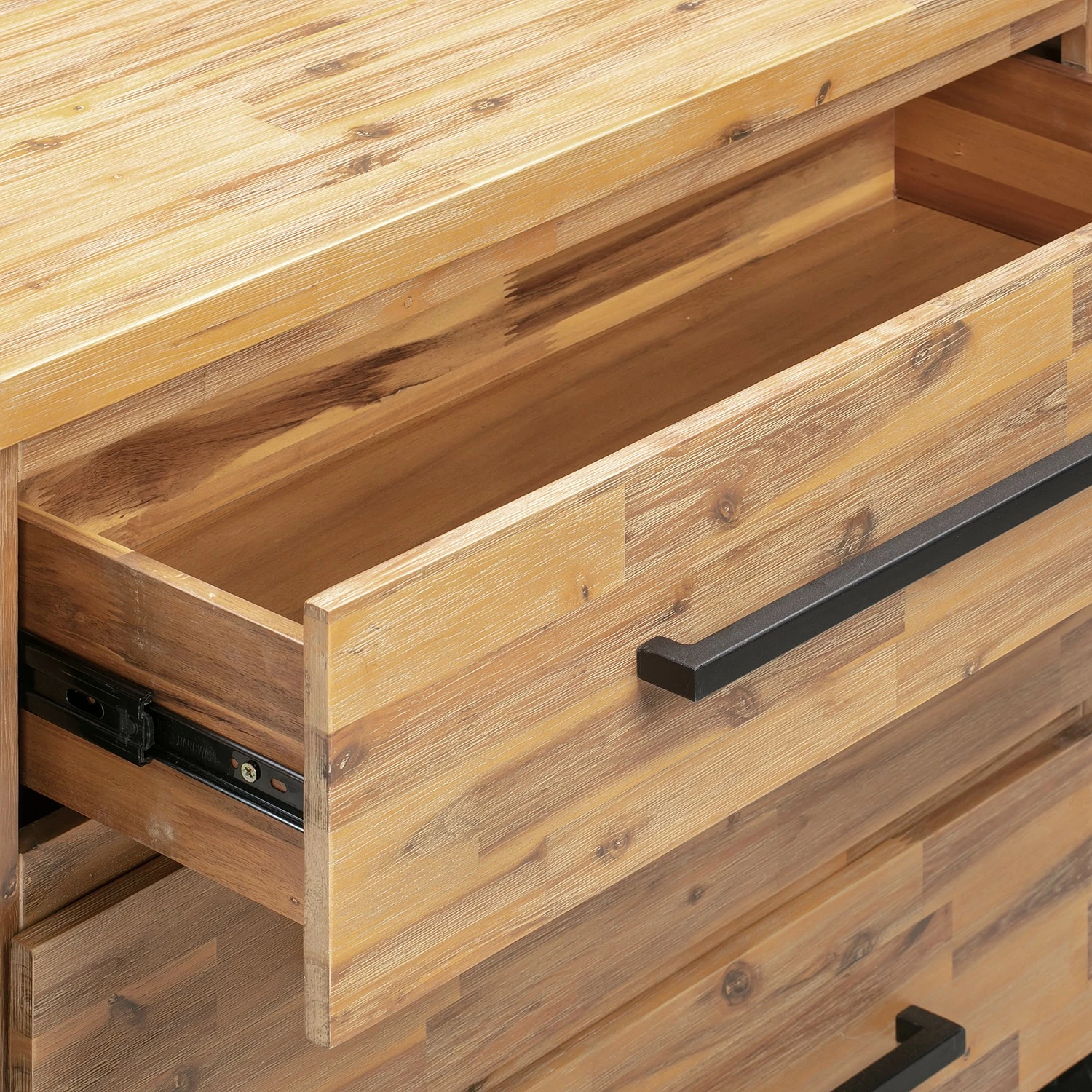 Ars manufacti Commode Urban Industry - Partiellement en acacia massif / Métal - Acacia / Noir 7 Ars manufacti Commode Urban Industry - Partiellement en acacia massif / Métal - Acacia / Noir – Image 5