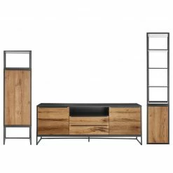 Red Living Ensemble meubles TV Barview III (3 élé.) - Placage bois - Chêne / Anthracite 23 Red Living Ensemble meubles TV Barview III (3 élé.) - Placage bois - Chêne / Anthracite -loftscape Boutique 1000224226 210215 11270800024 DETAILS P000000001000224226