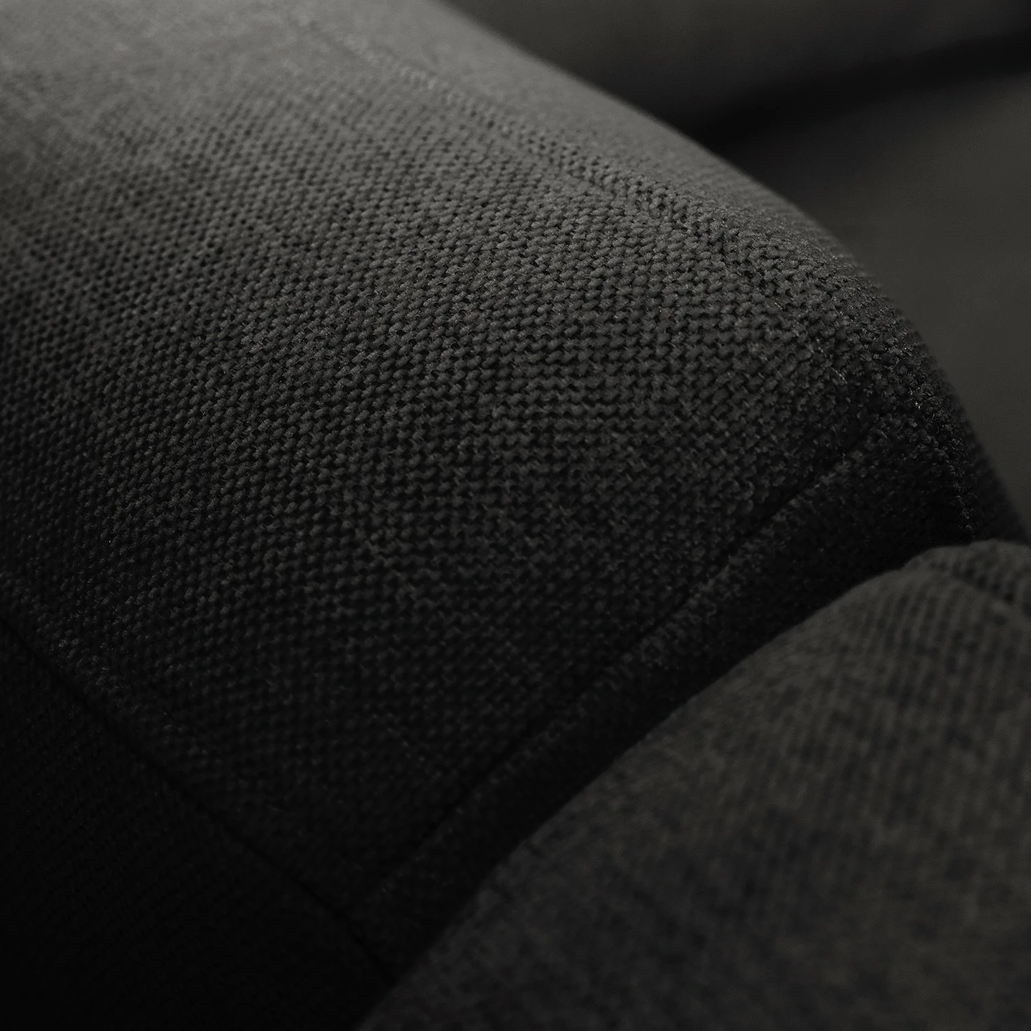 Mørteens Canapé Billund (2 places) - Tissu structuré - Noir 11 Mørteens Canapé Billund (2 places) - Tissu structuré - Noir – Image 9