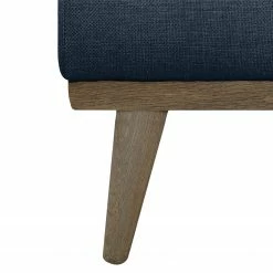 Mørteens Canapé d’angle Billund I - Tissu structuré - Bleu foncé - Méridienne courte à gauche (vue de face) -loftscape Boutique 1000224372 200916 14041401137 DETAILS P000000001000224372