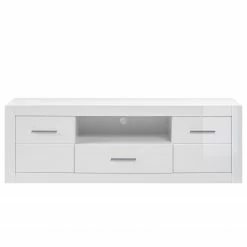 Loftscape Meuble TV Bricktown II - Blanc brillant / Blanc mat -loftscape Boutique 1000224381 200904 12202200018 DETAILS P000000001000224381