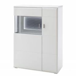 Loftscape Buffet haut Cassville - Blanc mat / Anthracite