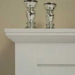 Loftscape Cheminée électrique Toronto - Blanc brillant - Insert de cheminée noir -loftscape Boutique 1000224496 200922 15382900015 DETAILS P000000001000224496