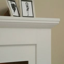 Loftscape Cheminée électrique Toronto - Blanc brillant - Insert de cheminée noir -loftscape Boutique 1000224496 200922 15383000016 DETAILS P000000001000224496