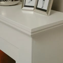 Loftscape Cheminée électrique Toronto - Blanc brillant - Insert de cheminée noir -loftscape Boutique 1000224496 200922 15383100018 DETAILS P000000001000224496