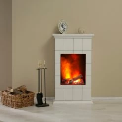 Ridgevalley Cheminée électrique Sellin - Blanc -loftscape Boutique 1000224497 200922 15383500023 MOOD DETAILS P000000001000224497 mood