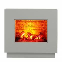 Loftscape Cheminée électrique Borkum - Gris - Insert de cheminée imitation de pierre -loftscape Boutique 1000224511 200922 15402900144 DETAILS P000000001000224511
