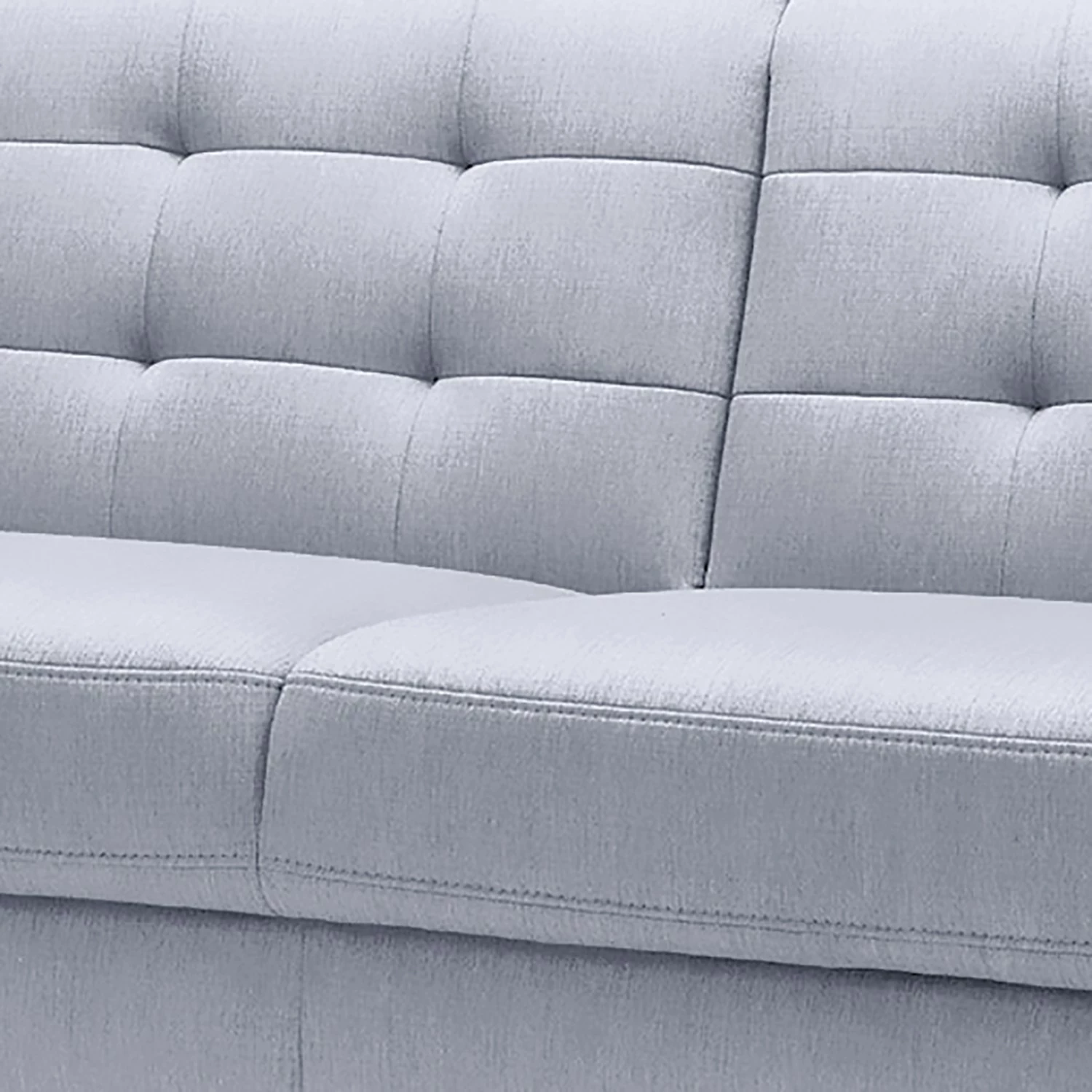 Fredriks Canapé convertible Cropwell - Tissu - Tissu Ramse: Bleu clair 11 Fredriks Canapé convertible Cropwell - Tissu - Tissu Ramse: Bleu clair – Image 9