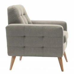 Fredriks Fauteuil Cropwell - Tissu - Tissu Ramse: Marron clair 12 Fredriks Fauteuil Cropwell - Tissu - Tissu Ramse: Marron clair -loftscape Boutique 1000225167 210305 12302500245 DETAILS P000000001000225167