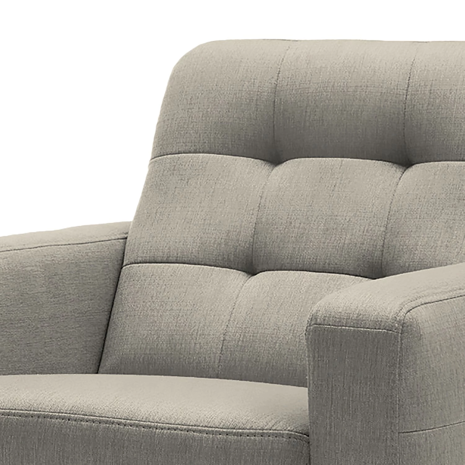 Fredriks Fauteuil Cropwell - Tissu - Tissu Ramse: Marron clair 7 Fredriks Fauteuil Cropwell - Tissu - Tissu Ramse: Marron clair – Image 5