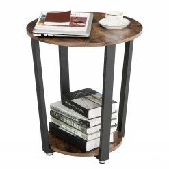 Red Living Bout de canapé Hexton - Marron / Noir -loftscape Boutique 1000225811 200914 06120300026 DETAILS P000000001000225811