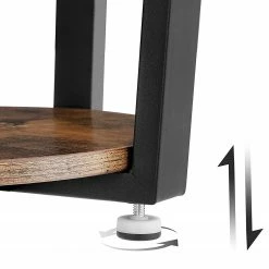 Red Living Bout de canapé Hexton - Marron / Noir -loftscape Boutique 1000225811 200914 06120300027 DETAILS P000000001000225811