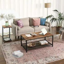 Red Living Bout de canapé Bettyhill - Marron / Noir -loftscape Boutique 1000225824 200914 06131300122 MOOD DETAILS P000000001000225824 mood