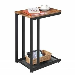 Red Living Bout de canapé Bettyhill - Marron / Noir -loftscape Boutique 1000225824 200914 06131400123 DETAILS P000000001000225824