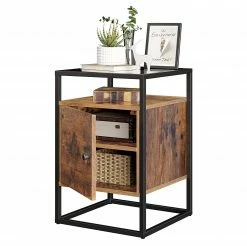 Red Living Bout de canapé Cottage Hill II - Verre / Métal - Marron / Noir 13 Red Living Bout de canapé Cottage Hill II - Verre / Métal - Marron / Noir -loftscape Boutique 1000225835 200914 06135700183 DETAILS P000000001000225835