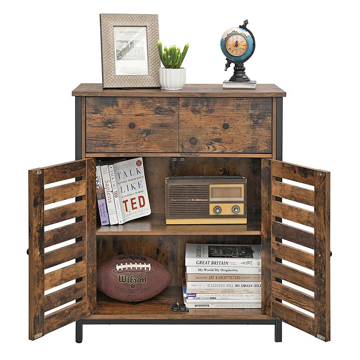 Red Living Commode Condover III - Marron / Noir 6 Red Living Commode Condover III - Marron / Noir – Image 4