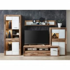 Loftscape Tablette murale Waverly - Blanc / Imitation chêne -loftscape Boutique 1000225872 200923 13364000031 MOOD DETAILS P000000001000225872 mood