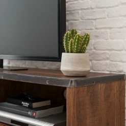 Ars manufacti Meuble TV Mackz I - Acacia massif - Acacia / Noir vieilli -loftscape Boutique 1000226069 220126 15550100055 DETAILS P000000001000226069